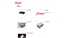 Desktop Screenshot of gallery.iliad.fr